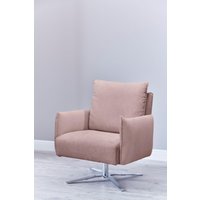 SCHÖNER WOHNEN-Kollektion Sessel "Lineo Drehsessel mit schmalen Armlehnen, bequem und elegant,", Clubsessel, 360 drehbar von Schöner Wohnen-Kollektion