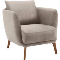 SCHÖNER WOHNEN-Kollektion Sessel "Pearl - 5 Jahre Hersteller-Garantie, auch in Bouclé", Maße (B/H/T): 86/68/86 cm, Füße Massivholz von Schöner Wohnen-Kollektion