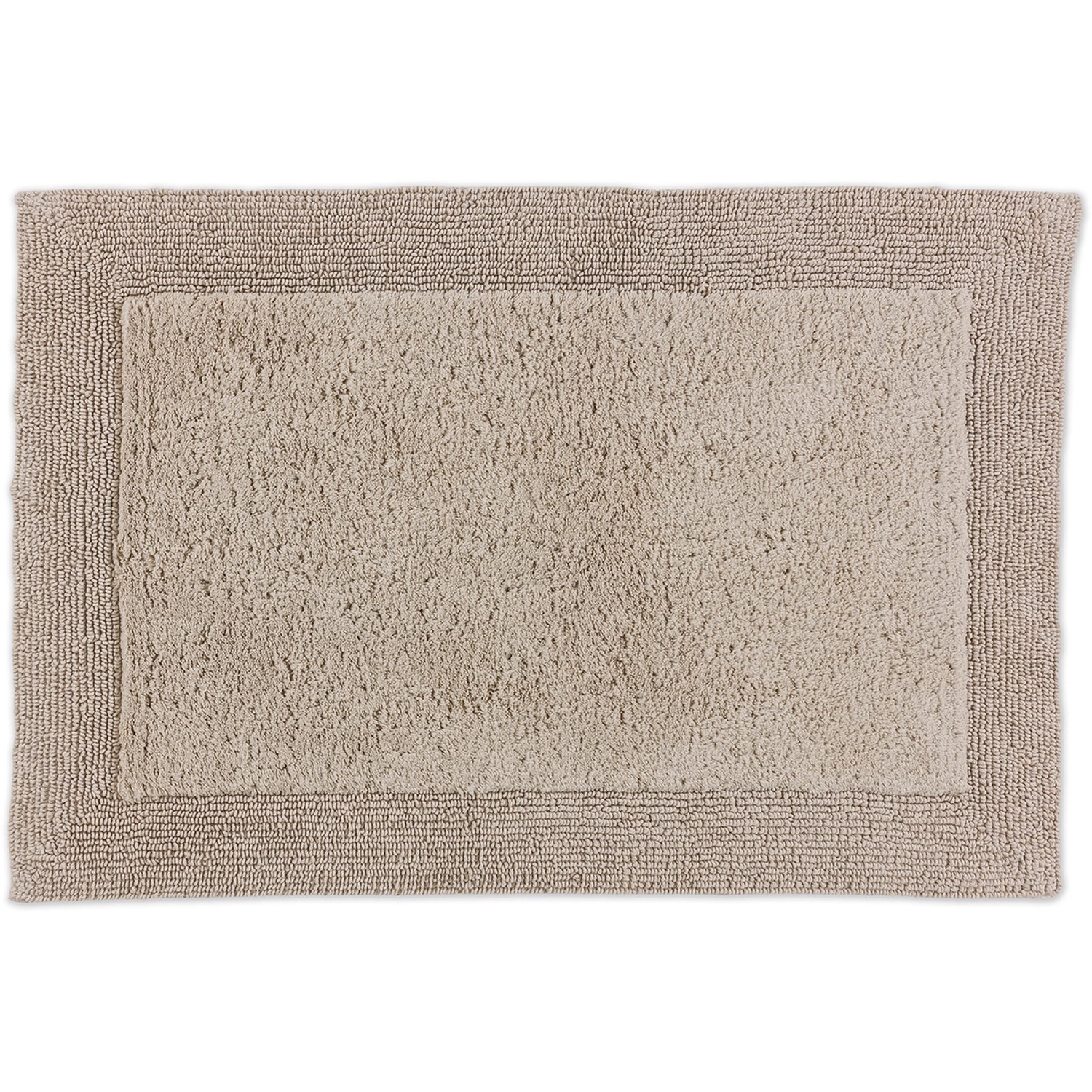 Schöner Wohnen Badmatte Bahamas 60 cm x 90 cm Bordüre Beige von Schöner Wohnen Kollektion