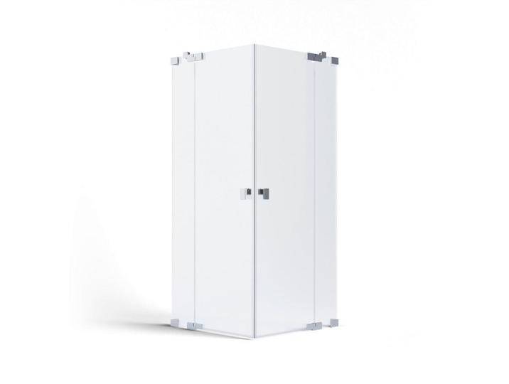 Schöner Wohnen DUSCHKABINE FIT, Chrom, Metall, Glas, 100x200x100 cm, Made in Germany, CE, Badezimmer, Baden & Duschen, Duschkabinen von Schöner-Wohnen-Kollektion