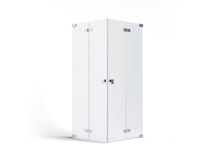 Schöner Wohnen DUSCHKABINE FIT, Chrom, Metall, Glas, 80x200x100 cm, CE, Made in Germany, Badezimmer, Baden & Duschen, Duschkabinen von Schöner-Wohnen-Kollektion