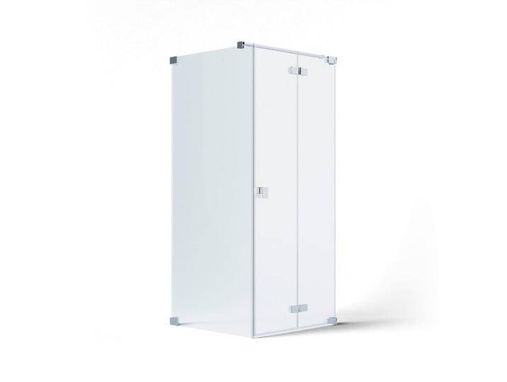 Schöner Wohnen DUSCHKABINE FIT, Chrom, Metall, Glas, 80x200x90 cm, Made in Germany, CE, Badezimmer, Baden & Duschen, Duschkabinen von Schöner-Wohnen-Kollektion