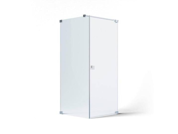 Schöner Wohnen DUSCHKABINE FIT, Chrom, Metall, Glas, 100x200x100 cm, Made in Germany, CE, Badezimmer, Baden & Duschen, Duschkabinen von Schöner-Wohnen-Kollektion