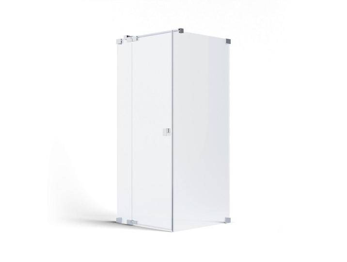 Schöner Wohnen DUSCHKABINE FIT, Chrom, Metall, Glas, 90x200x80 cm, Made in Germany, CE, Badezimmer, Baden & Duschen, Duschkabinen von Schöner-Wohnen-Kollektion