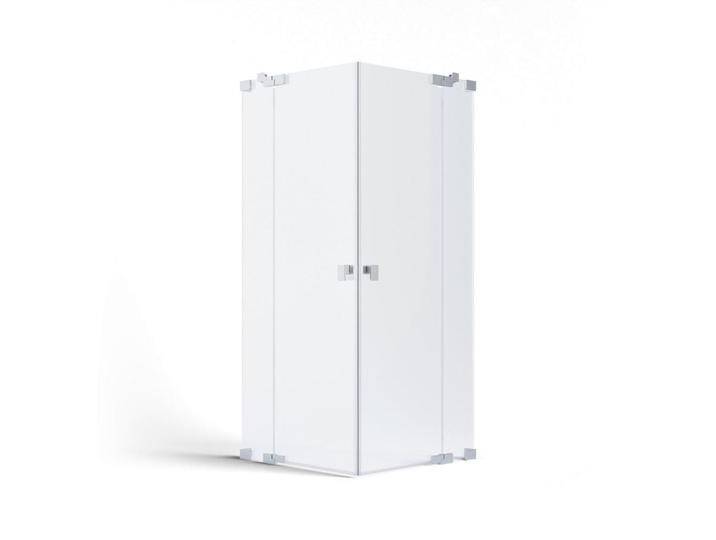 Schöner Wohnen DUSCHKABINE FIT, Silber, Metall, Glas, 80x200x100 cm, Made in Germany, CE, Badezimmer, Baden & Duschen, Duschkabinen von Schöner-Wohnen-Kollektion