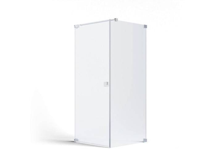 Schöner Wohnen DUSCHKABINE FIT, Silber, Metall, Glas, 80x200x100 cm, Made in Germany, CE, Badezimmer, Baden & Duschen, Duschkabinen von Schöner-Wohnen-Kollektion