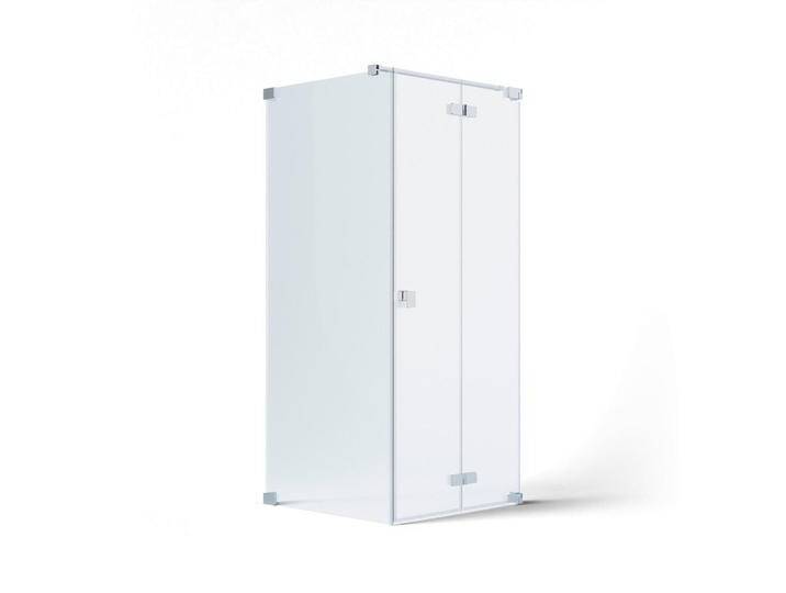 Schöner Wohnen DUSCHKABINE FIT, Silber, Glas, Metall, 80x200x90 cm, CE, Made in Germany, Badezimmer, Baden & Duschen, Duschkabinen von Schöner-Wohnen-Kollektion