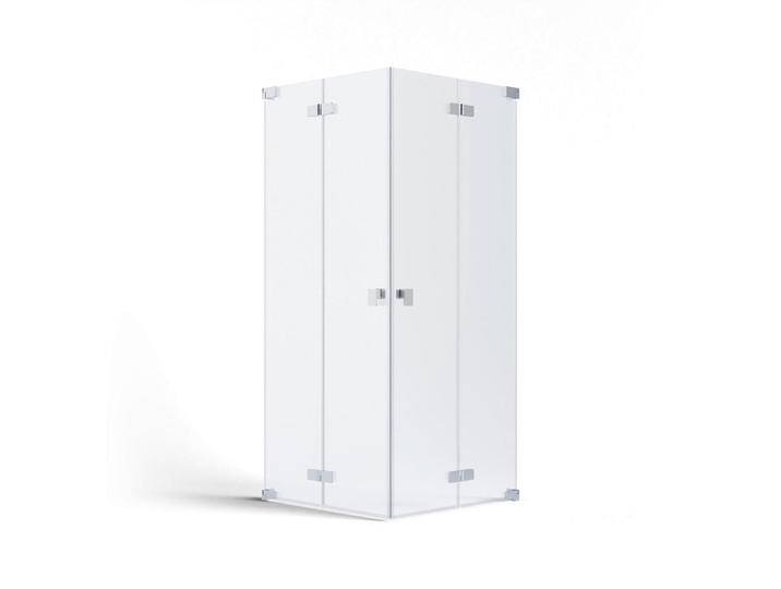Schöner Wohnen DUSCHKABINE FIT, Silber, Metall, Glas, 90x200x90 cm, Made in Germany, CE, Badezimmer, Baden & Duschen, Duschkabinen von Schöner-Wohnen-Kollektion