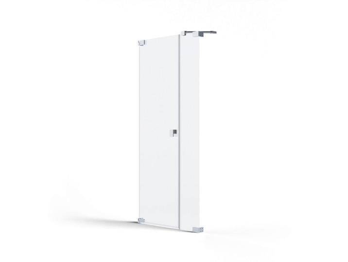 Schöner Wohnen DUSCHTÜR FIT, Chrom, Metall, Glas, 90x200 cm, Made in Germany, CE, Badezimmer, Baden & Duschen, Duschtüren von Schöner-Wohnen-Kollektion