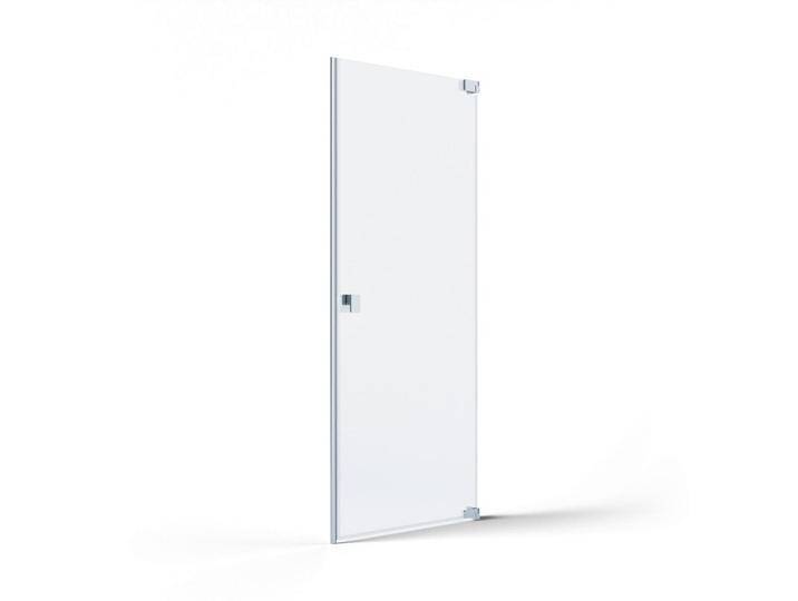 Schöner Wohnen DUSCHTÜR FIT, Chrom, Glas, Metall, 80x200 cm, CE, Made in Germany, Badezimmer, Baden & Duschen, Duschtüren von Schöner-Wohnen-Kollektion