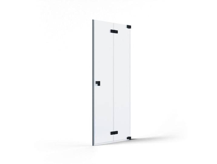 Schöner Wohnen DUSCHTÜR FIT, Schwarz, Metall, Glas, 100x200 cm, Made in Germany, CE, Badezimmer, Baden & Duschen, Duschtüren von Schöner-Wohnen-Kollektion