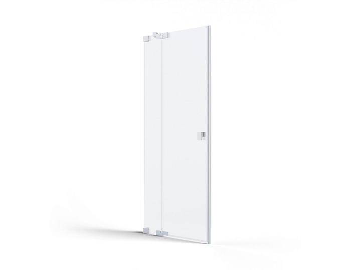 Schöner Wohnen DUSCHTÜR FIT, Silber, Metall, Glas, 100x200 cm, Made in Germany, CE, Badezimmer, Baden & Duschen, Duschtüren von Schöner-Wohnen-Kollektion