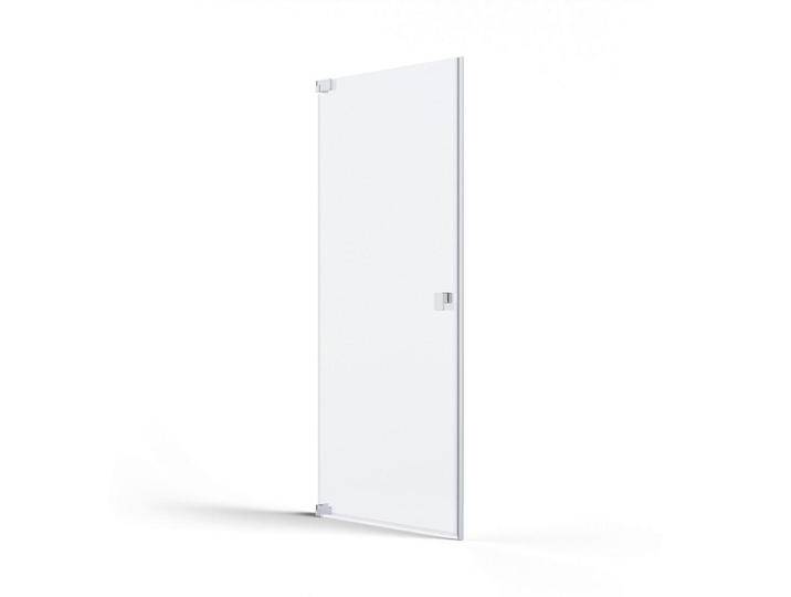 Schöner Wohnen DUSCHTÜR FIT, Silber, Metall, Glas, 90x200 cm, Made in Germany, CE, Badezimmer, Baden & Duschen, Duschtüren von Schöner-Wohnen-Kollektion