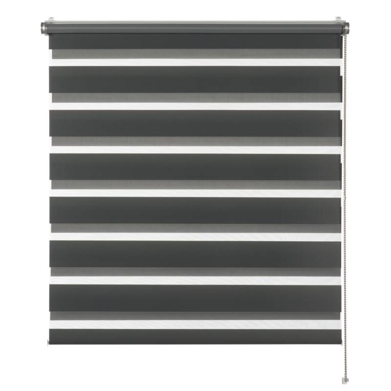 Schöner Wohnen Doppelrollo Tilda 100 cm x 150 cm Grau von Schöner Wohnen Kollektion