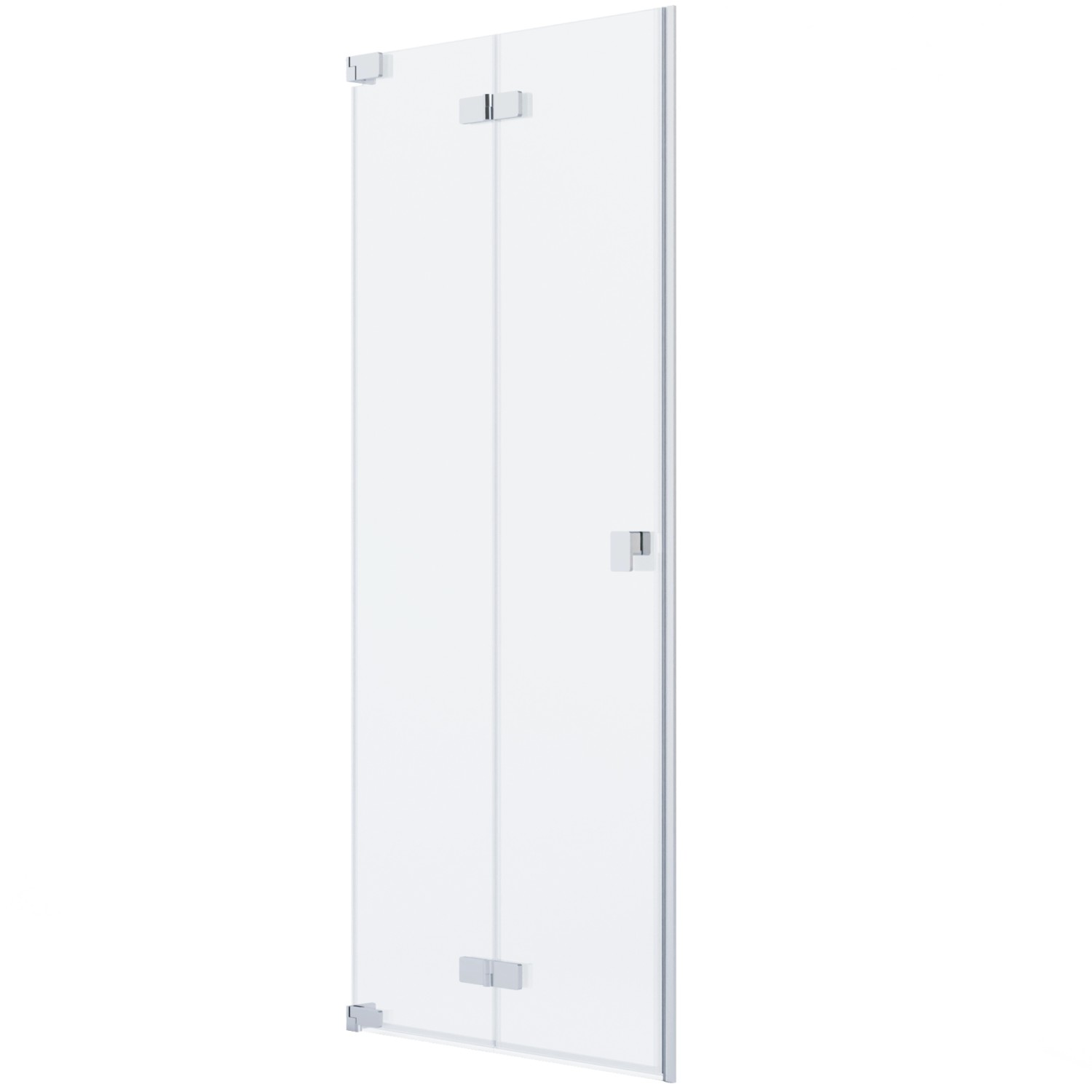 Schöner Wohnen Dusch-Drehfalttür in Nische Silbermatt 110 cm x 200 cm DIN L Schöner Wohnen Dusch-Drehfalttür in Nische Silbermatt 110 cm x 200 cm DIN L von Schöner Wohnen Kollektion