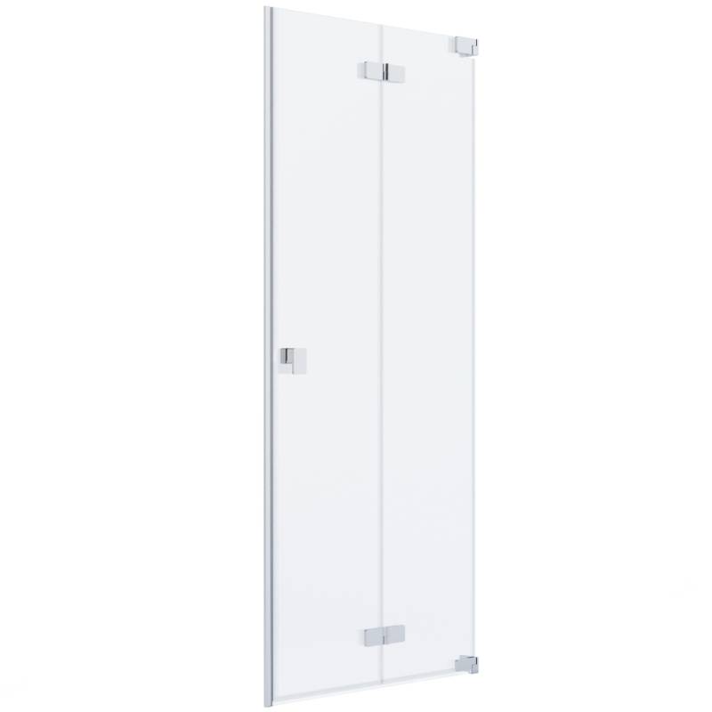 Schöner Wohnen Dusch-Drehfalttür in Nische Silbermatt 120 cm x 200 cm DIN R von Schöner Wohnen Kollektion