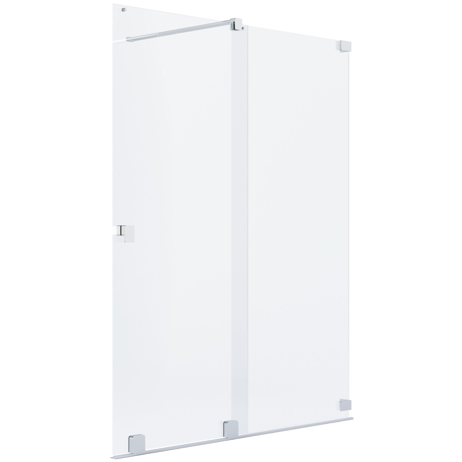 Schöner Wohnen Dusch-Schiebetür Walk-In Silbermatt 130 cm x 200 cm DIN R von Schöner Wohnen Kollektion