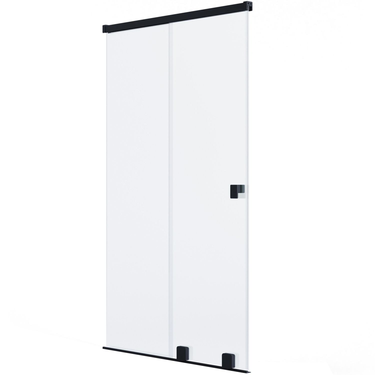 Schöner Wohnen Dusch-Schiebetür m. festem Glaselement L Schwarzmatt 110 x 200 cm Schöner Wohnen Dusch-Schiebetür m. festem Glaselement L Schwarzmatt 110 x 200 cm von Schöner Wohnen Kollektion