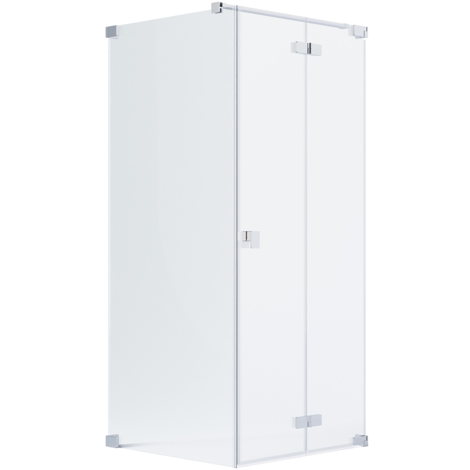 Schöner Wohnen Eckdusche Drehfalttür und Wand L Silbermatt 80 x 90 x 200 cm Schöner Wohnen Eckdusche Drehfalttür und Wand L Silbermatt 80 x 90 x 200 cm von Schöner Wohnen Kollektion
