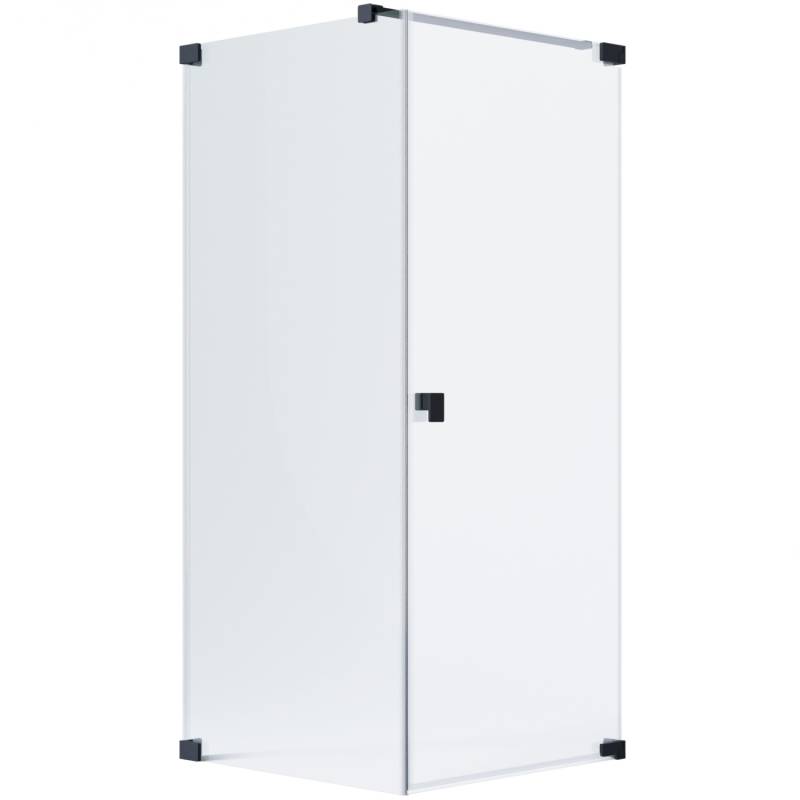 Schöner Wohnen Eckdusche Drehtür u. Seitenwand L Chrom 80 x 90 x 200 cm von Schöner Wohnen Kollektion