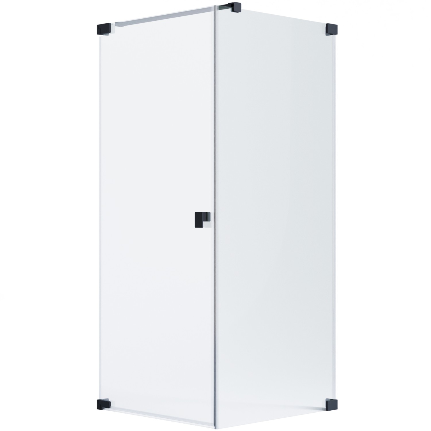 Schöner Wohnen Eckdusche Drehtür u. Seitenwand R Schwarzmatt 100 x 100 x 200 cm Schöner Wohnen Eckdusche Drehtür u. Seitenwand R Schwarzmatt 100 x 100 x 200 cm von Schöner Wohnen Kollektion