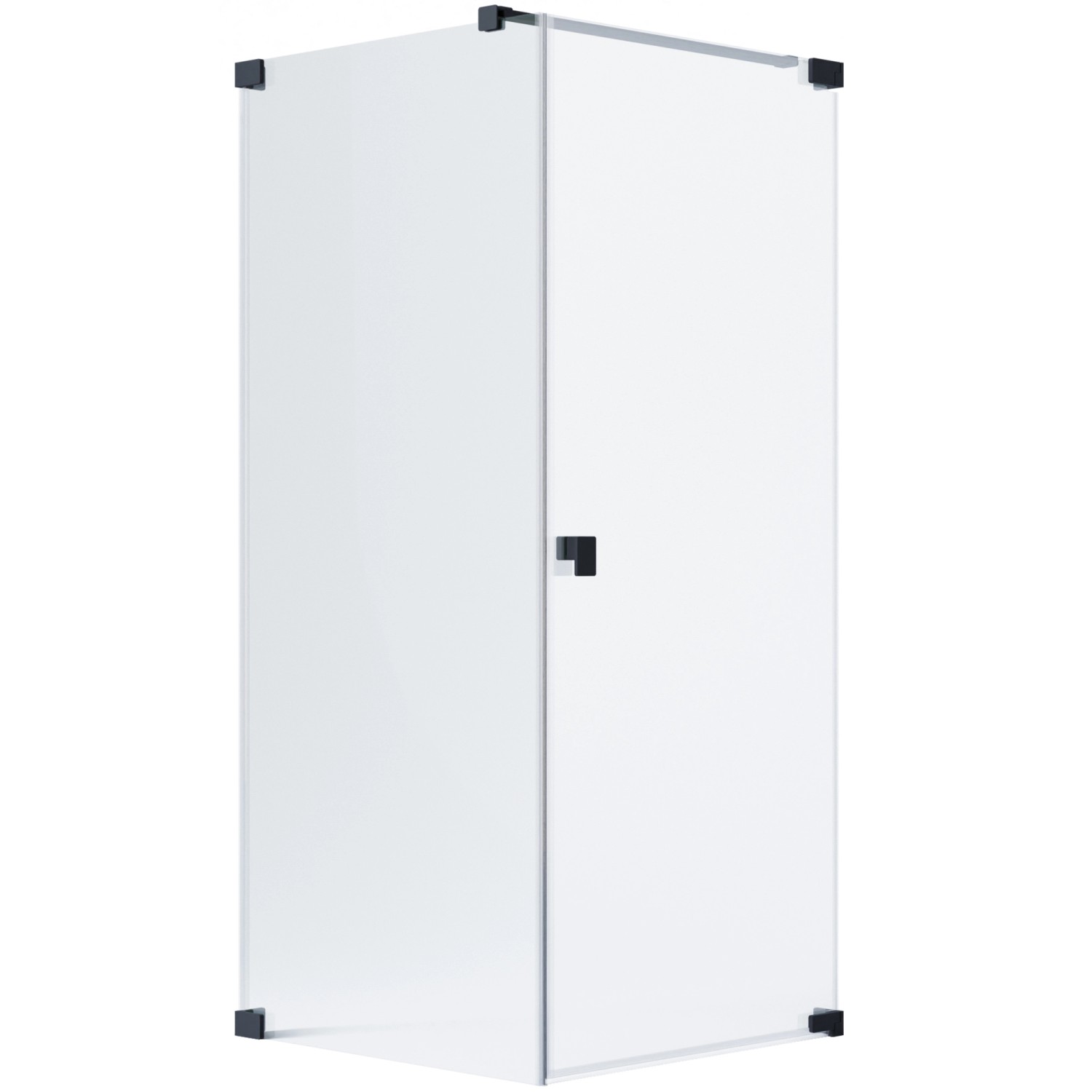 Schöner Wohnen Eckdusche Drehtür und Seitenwand Schwarzmatt 90 x 90 x 200 cm Schöner Wohnen Eckdusche Drehtür und Seitenwand Schwarzmatt 90 x 90 x 200 cm von Schöner Wohnen Kollektion