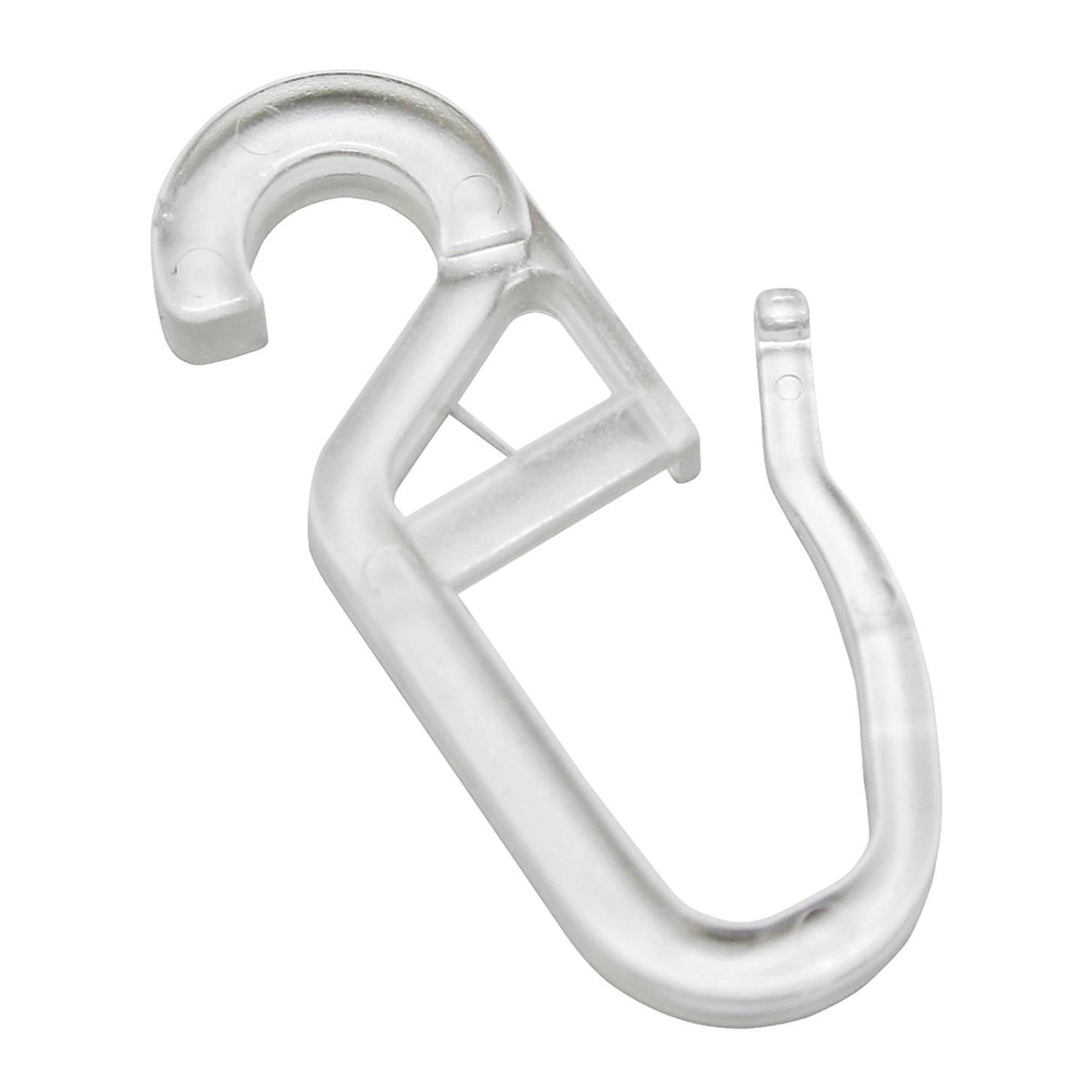 Schöner Wohnen Gardinenhaken Leon für Gardinenringe Transparent 10 Stück Schöner Wohnen Gardinenhaken Leon für Gardinenringe Transparent 10 Stück von Schöner Wohnen Kollektion