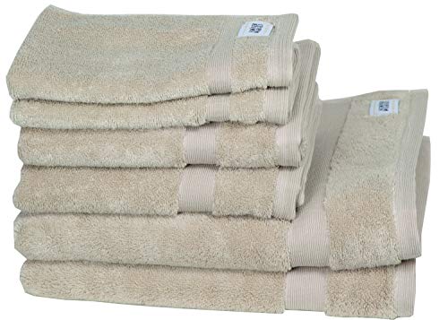 Schöner Wohnen Handtuch-Set Cuddly/Farben: Rose, Blau, Sand, Mint, Stein, Offwhite, Grau, Anthrazit/Öko-Tex Standard 100 / Grammatur von 550 g/m² / 100% hochwertige, Baumwolle, 6 von Schöner Wohnen Kollektion