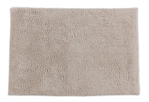 Schöner Wohnen Kollektion Badteppich 40 x 60 cm – beidseitig verwendbar – waschbar – 100% Baumwolle – einfarbig – beige von Schöner Wohnen Kollektion