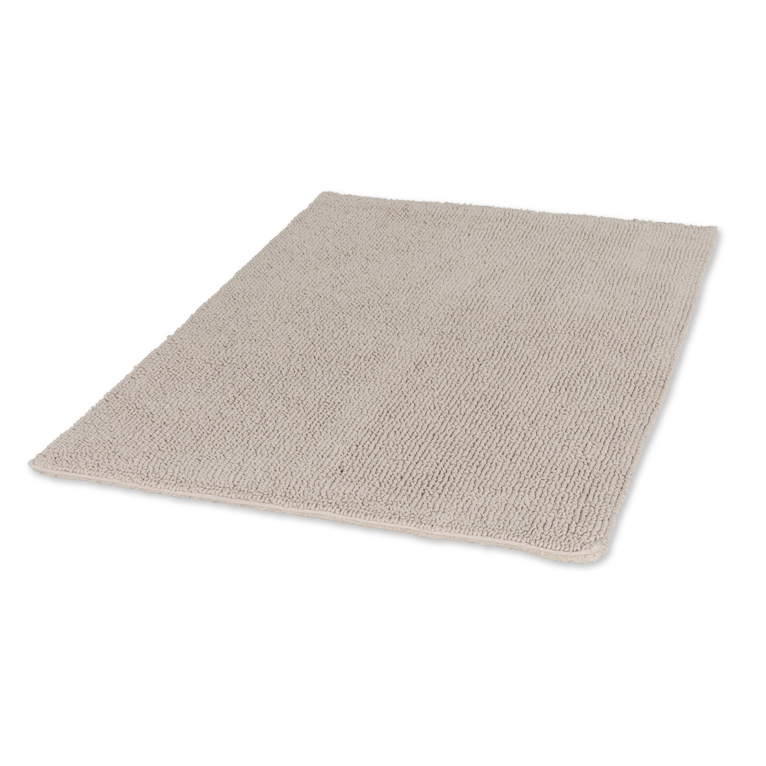 Schöner Wohnen Badteppich Bahamas 67 cm x 110 cm Uni Beige von Schöner Wohnen Kollektion