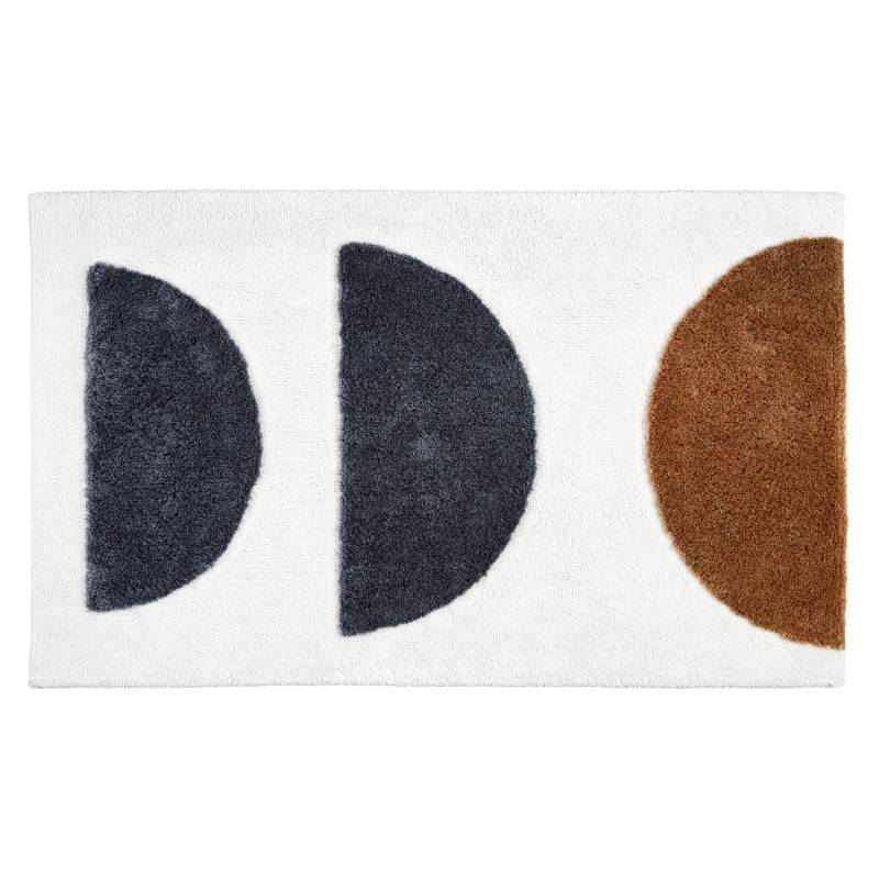 Schöner Wohnen Kollektion Badteppich 'Barbados' Semi-Circles 60 x 90 cm von Schöner Wohnen Kollektion