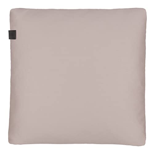 Schöner Wohnen Kollektion Deko Kissenbezug Solo 2er Set - Kissenbezug 38x38 - Dekokissen Nude - Kissenbezug ohne Füllung - Sofakissen Reißverschluss - waschbar pflegeleicht von Schöner Wohnen Kollektion
