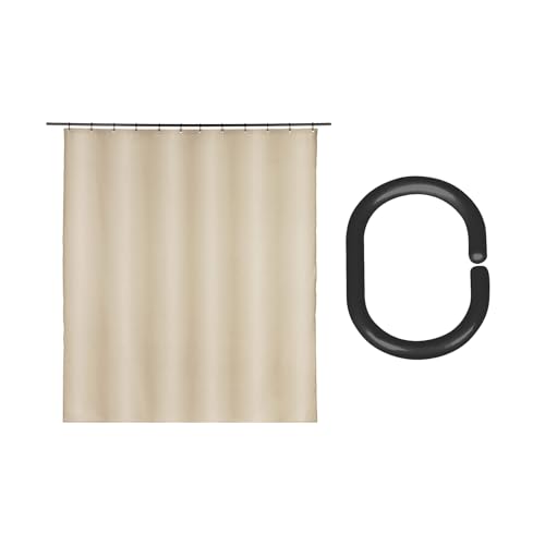 Schöner Wohnen Kollektion Duschvorhang Mod. Mayour aus 100 Prozent recyceltem Polyester mit 16 Duschvorhangringen wasserabweisend GRS Zertifiziert Maße 180 x 200 cm Farbe beige Schöner Wohnen Kollektion Duschvorhang Mod. Mayour aus 100 Prozent recyceltem Polyester mit 16 Duschvorhangringen wasserabweisend GRS Zertifiziert Maße 180 x 200 cm Farbe beige von Schöner Wohnen Kollektion