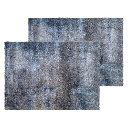 Schöner Wohnen Kollektion Fußmatte außen & innen - Schmutzfangmatte 2er Set 67 x 100 cm Beton anthrazit - rutschfeste Sauberlaufmatte Haustür - Türmatte waschbar bei 30°C Schöner Wohnen Kollektion Fußmatte außen & innen - Schmutzfangmatte 2er Set 67 x 100 cm Beton anthrazit - rutschfeste Sauberlaufmatte Haustür - Türmatte waschbar bei 30°C von Schöner Wohnen Kollektion