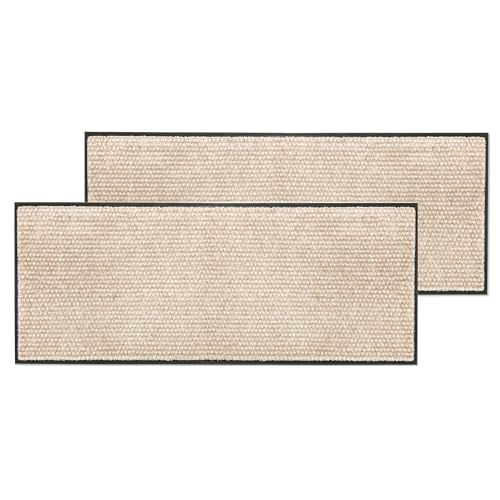 Schöner Wohnen Kollektion Fußmatte innen - Schmutzfangmatte 2er Set 67x150 cm Punkte beige - rutschfeste Sauberlaufmatte robust - Fussmatte Haustür - Türmatte waschbar bei 30°C Schöner Wohnen Kollektion Fußmatte innen - Schmutzfangmatte 2er Set 67x150 cm Punkte beige - rutschfeste Sauberlaufmatte robust - Fussmatte Haustür - Türmatte waschbar bei 30°C von Schöner Wohnen Kollektion