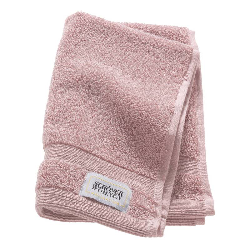home24 Gästehandtücher Schöner Wohnen Cuddly 30 x 50cm Pink/Mauve von home24