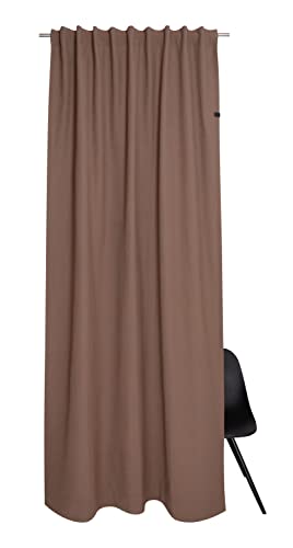 Schöner Wohnen Kollektion Gardine Solo 130x250 - Vorhang 2er Set Blickdicht Zimt Baumwollmix - Vorhänge Wohnzimmer - Dekoschal - Curtains Schöner Wohnen Kollektion Gardine Solo 130x250 - Vorhang 2er Set Blickdicht Zimt Baumwollmix - Vorhänge Wohnzimmer - Dekoschal - Curtains von Schöner Wohnen Kollektion