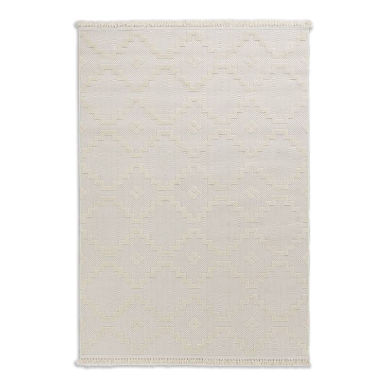 Schöner Wohnen Kollektion In-& Outdoor-Teppich 'Summer' creme Quadrate 160 x 230 cm von Schöner Wohnen Kollektion