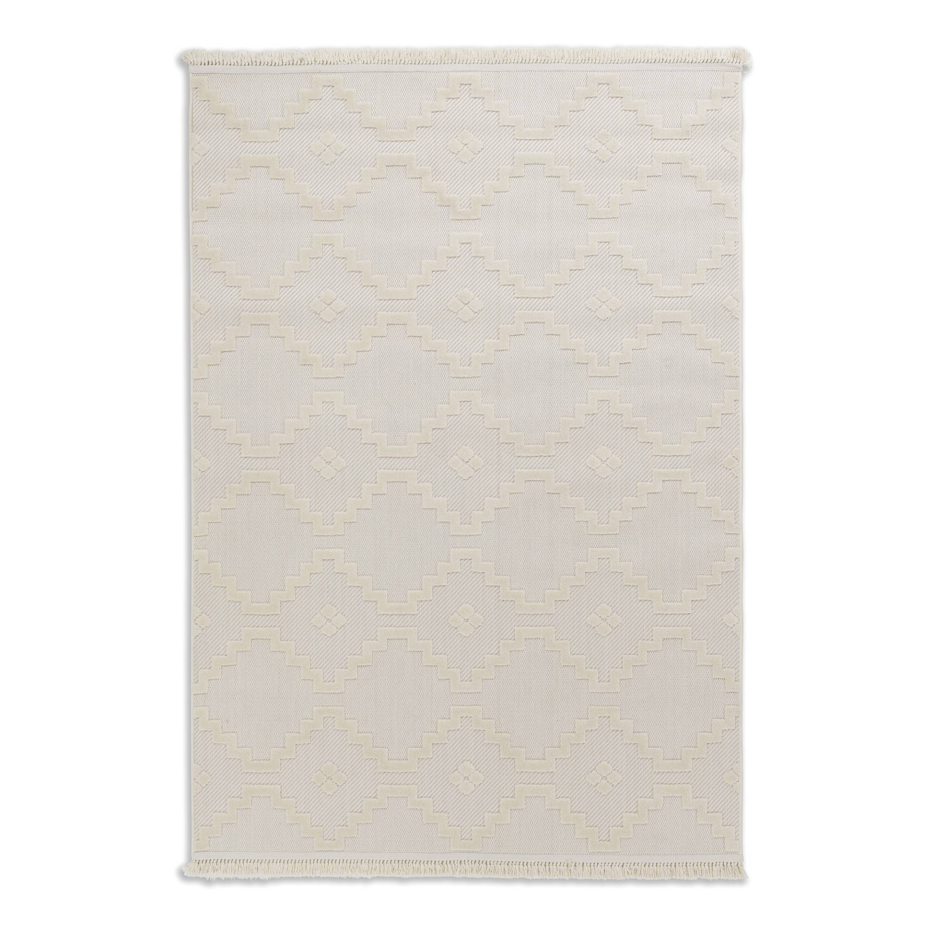 Schöner Wohnen Kollektion In-& Outdoor-Teppich 'Summer' creme Quadrate 80 x 150 cm Schöner Wohnen Kollektion In-& Outdoor-Teppich 'Summer' creme Quadrate 80 x 150 cm von Schöner Wohnen Kollektion