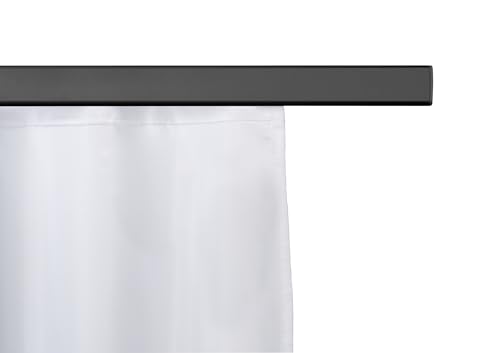 Schöner Wohnen Kollektion Teleskop-Duschschiene Mod. Jete 125-210 cm, Schwarz Klemmbefestigung Schwarz von Schöner Wohnen Kollektion