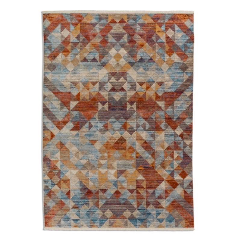 Schöner Wohnen Kollektion Teppich 'Mystik' bunt Dreiecke 133 x 185 cm von Schöner Wohnen Kollektion