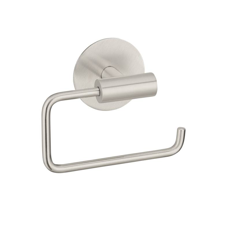 Schöner Wohnen Kollektion Toilettenpapierhalter 'Meleto' Edelstahl matt 13,5 x 5,5 x 11 cm, Klebemontage von Schöner Wohnen Kollektion