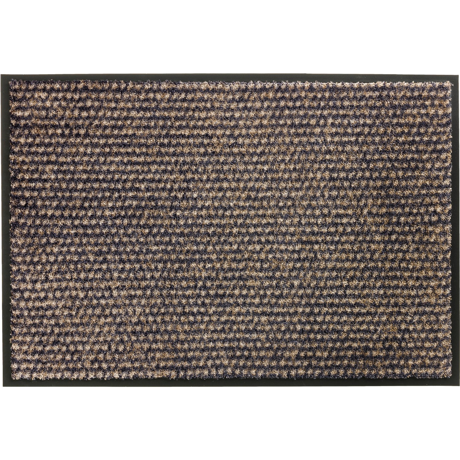 Schöner Wohnen Sauberlaufmatte Miami 50 cm x 70 cm Punkte Anthrazit-Taupe von Schöner Wohnen Kollektion