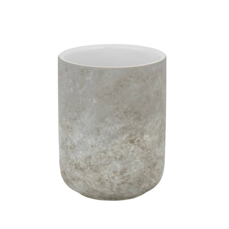 Schöner Wohnen Zahnputzbecher Londa Keramik Zementoptik von Schöner Wohnen Kollektion