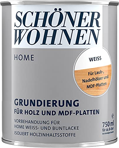 0,75L Schöner Wohnen DurAcryl Holzisoliergrund weiss Grundierung von Schöner Wohnen