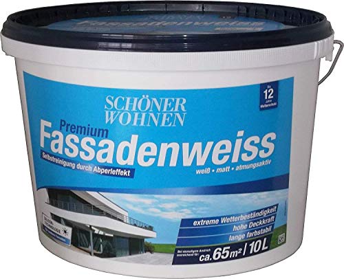 Schöner Wohnen 10 Liter Siliconharz Fassadenfarbe von Schöner Wohnen