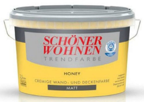 Schöner Wohnen 2,5 Liter Trendfarbe matt HONEY von Schöner Wohnen