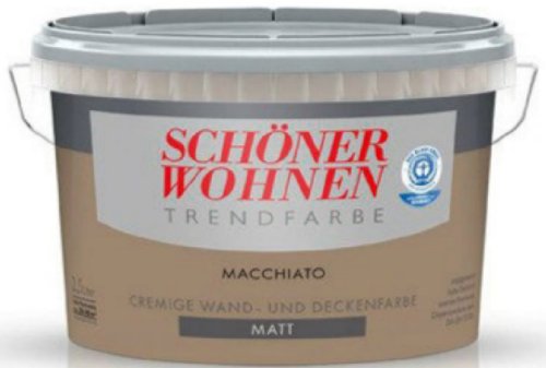 Schöner Wohnen 2,5 Liter Trendfarbe matt MACCHIATO von Schöner Wohnen