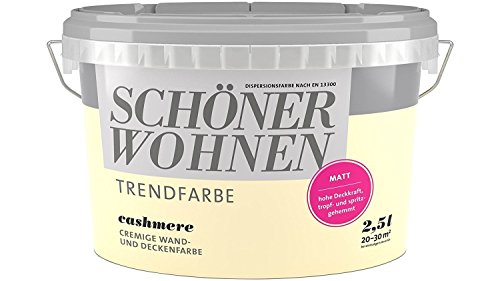 Schöner Wohnen 2,5 Liter Trendfarbe matt CASHMERE von Schöner Wohnen