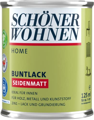 Schöner Wohnen Home Buntlack Bordeauxviolett 125 ml RAL 4004 Seidenmatt von Schöner Wohnen